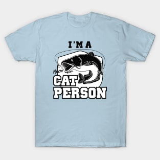 I’m A Cat Person Meow T-Shirt